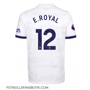 Tottenham Hotspur Emerson Royal #12 Replika Hemmatröja 2023-24 Kortärmad